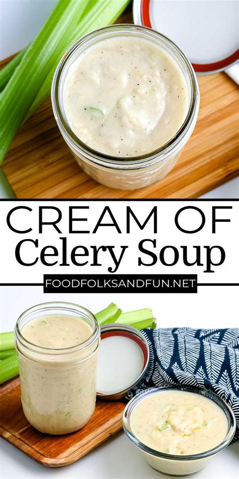 Cream of Celery Soup • Food Folks and Fun