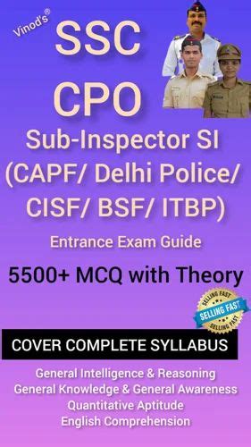 Vinod Ssc Cpo Sub Inspector Si Capf Delhi Police Cisf Bsf Itbp