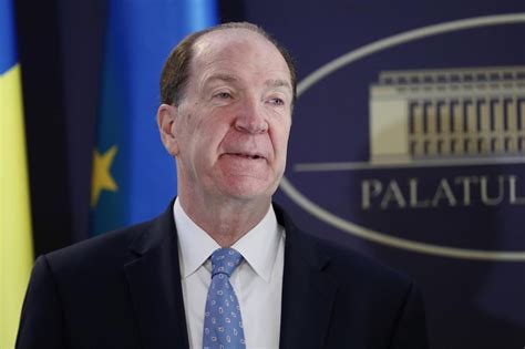 Neg Cios O Presidente Do Banco Mundial David Malpass Pede A Sua