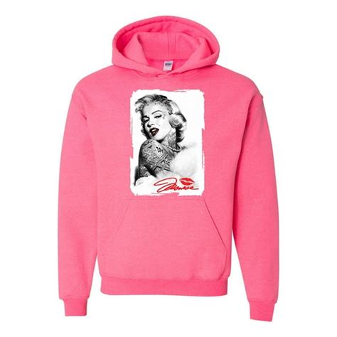 Unisex Marilyn Monroe Hoodie Sweatshirt