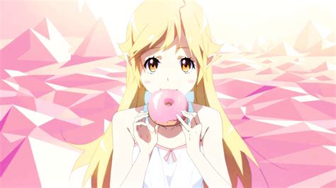 Anime Girls 2d Pointed Ears Fangs Hair In Face Fan Art Donut