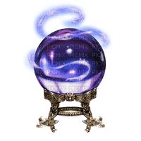 Crystal Ball Blue Purple Scrap Magic Fantasy Gypsy Gipsy