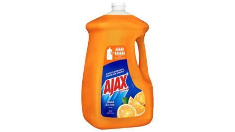 Ajax Ultra Triple Action Orange Scented Liquid Dish Soap Fl Oz