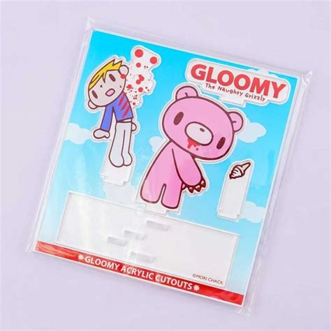 Gloomy Bear Acrylic Cutouts Stand Ice Cream Kids Coloring Books