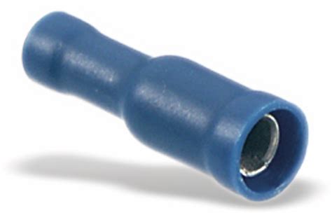 Rundsteckhülse Ø 4mm blau 2 5mm² 10 Stück