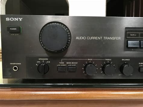 Sony TA F444ES Vintage Stereo Integrated Amplifier