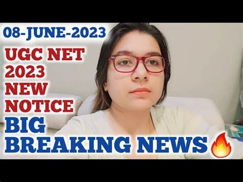 Ugc Net Latest Update New Notice By Nta Datesheet Admit