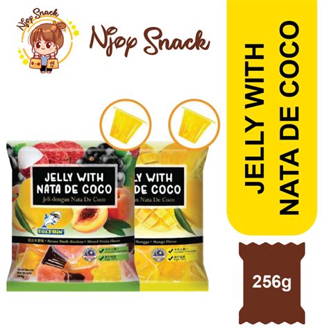 256g CAPTAIN DOLPHIN JELLY WITH NATA DE COCO MANGO MIXED FRUITS 32g