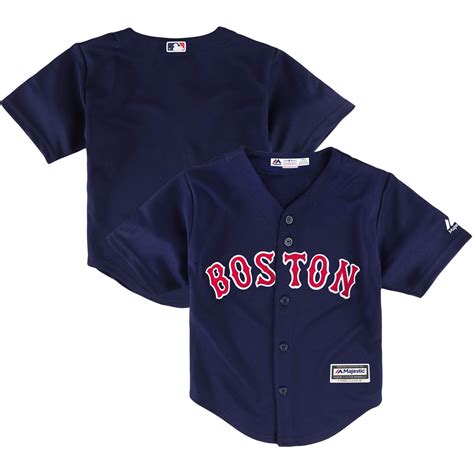 Toddler Boston Red Sox Majestic Navy Cool Base Team Jersey