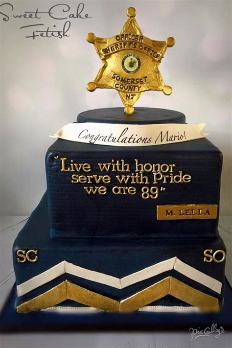 Police Academy Graduation - CakeCentral.com