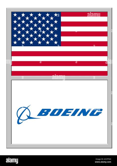 Boeing icon logo hi-res stock photography and images - Alamy