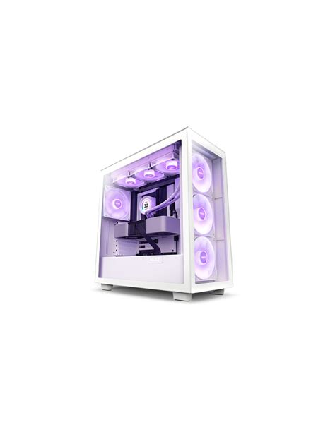 NZXT H7 Elite RGB ATX White Caja Blanca