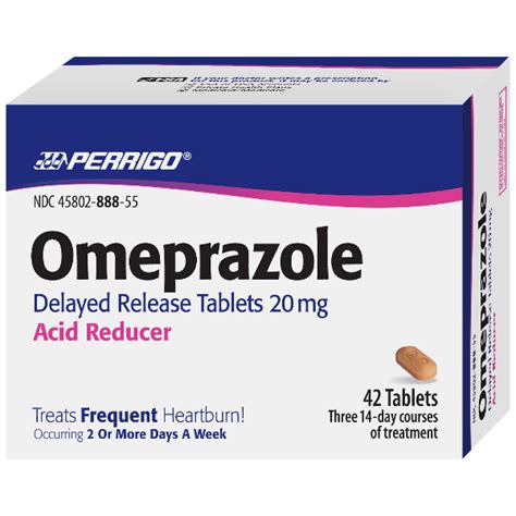 OMEPRAZOLE 20MG - OTC