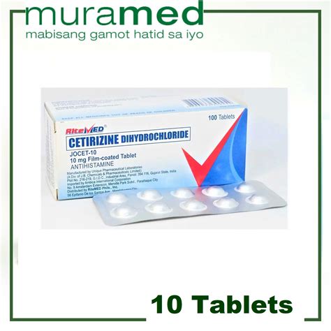 Ritemed Cetirizine Tablet 10 S Lazada Ph