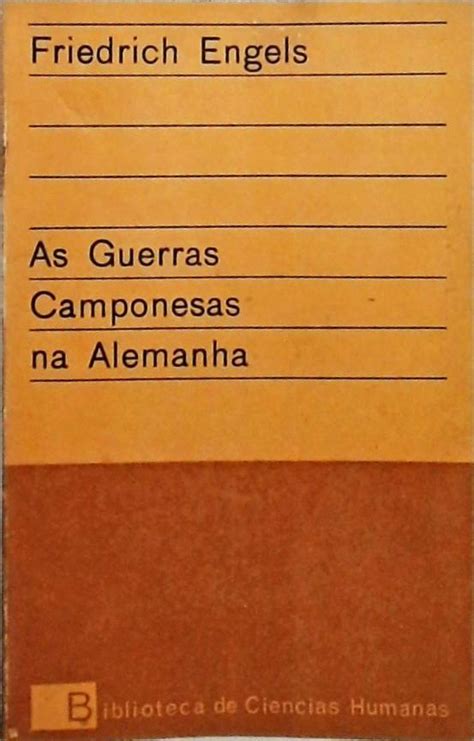 As Guerras Camponesas na Alemanha Friedrich Engels Traça Livraria e