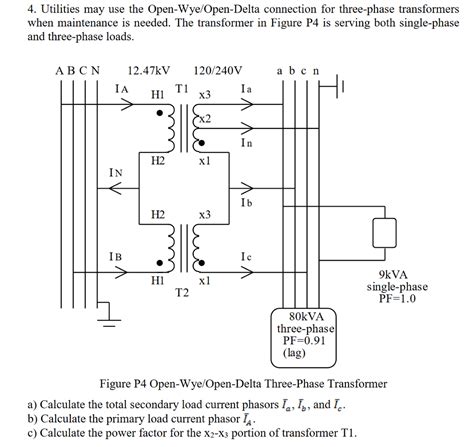 Open Delta Transformer Calculations