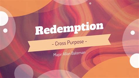 Cross Purposes Redemption Youtube