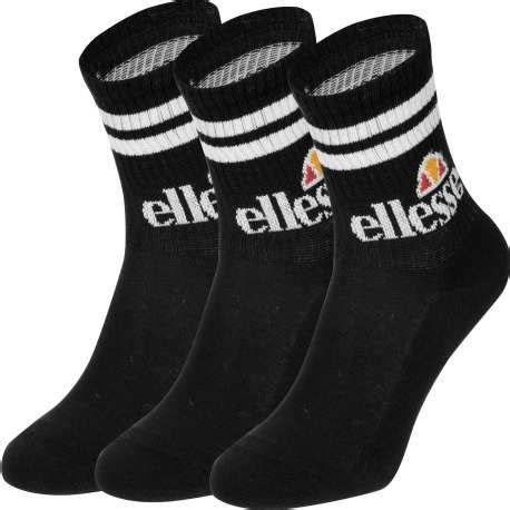 Chaussettes Homme Noires Lot De Ellesse Ccv Mode