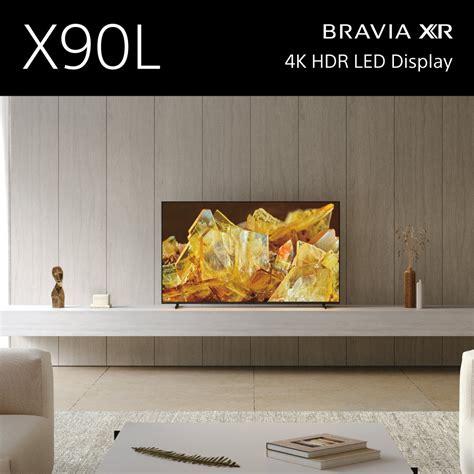 SONY 索尼 XRM 75X90L 電視 BRAVIA 75型 4K HDR Full Array LED Google TV 顯示器 含桌