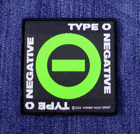 Type O Negative Symbol Sew On Patch Vancouver Rock Shop