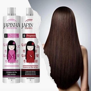 Kit Progressiva Shampoo Japinha Ml A Melhor Japonesa Shopee Brasil