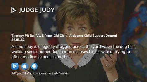 Watch Judge Judy Season 23 Episode 182 Streaming Online