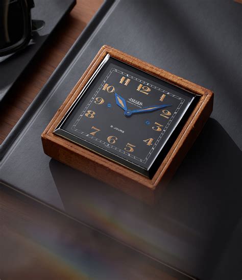 Wooden Desk Clock | Buy rare Jaeger-LeCoultre – A COLLECTED MAN