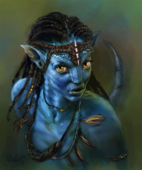 Neytiri Navi By Stevedelamare On