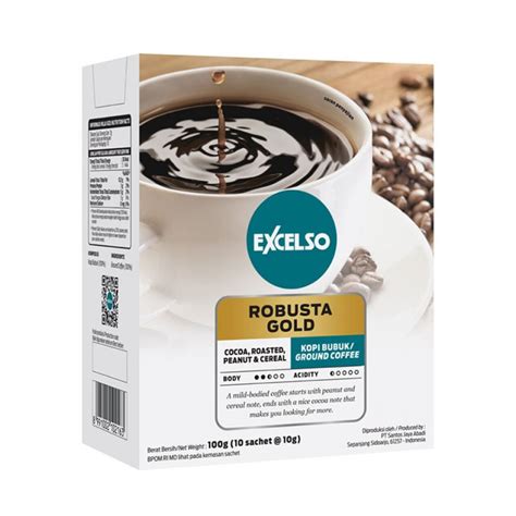 Jual Kopi Excelso Robusta Gold Box Gr Indonesia Shopee