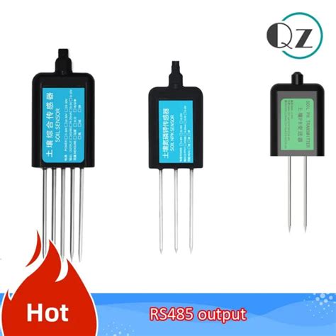 RS485 7 IN 1 Soil Integrated Transmitter Temperature Humidity EC Npk Ph