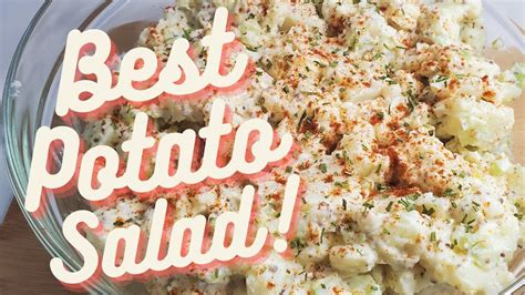 Best Ever Potato Salad 3 Ingredients Easy Recipe No Egg Youtube