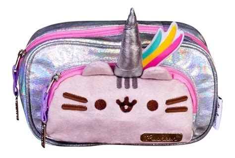 Lapicera Gato Pusheen Cat Unicornio Pusheenicornio Rainbow Envío gratis