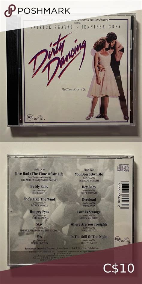 Dirty Dancing - Original Soundtrack CD | Dirty dancing, Dance, Soundtrack