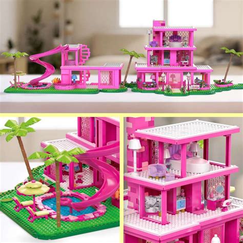 Mattel MEGA Barbie Traumhaus Mit 1 795 Klemmbausteinen Nur 48 17 Bei