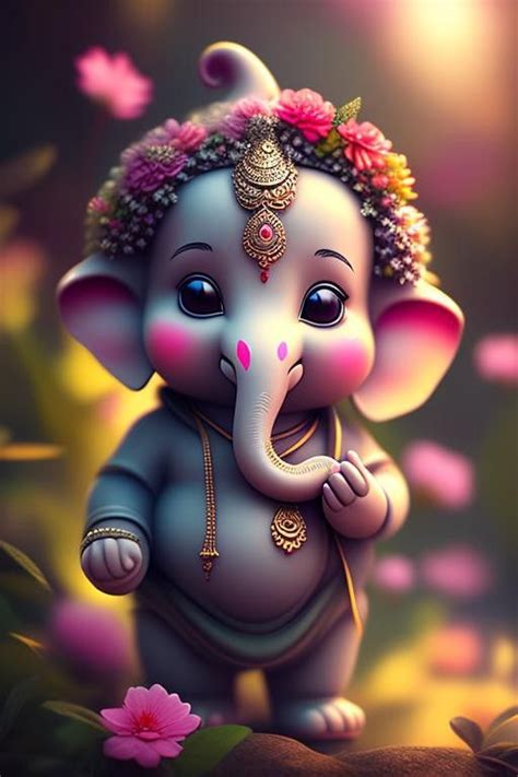 Pin by Arti on alam | Baby ganesha, Ganesha, Ganpati bappa photo