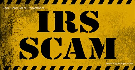 Cape Coral Police Warn Of Irs Phone Scam Here S How To Spot One Wink