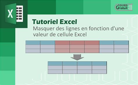 Comment Masquer Des Lignes En Fonction D Une Valeur De Cellule Excel