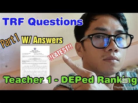 Teachers Reflection Form Question With Answer For Teacher 1 Ranking For