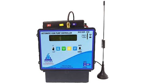 GSM Based 2G Automatic Pump Controller With GPRS Three Phase