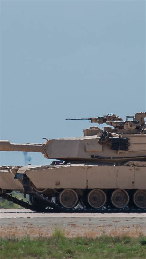 Download wallpaper tank, M1A1, armor, Abrams, Abrams, section weapon in resolution 1080x1920