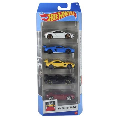 Hot Wheels Motor Show 5db os kisautó modell szett Mattel vásárlás a Játékshopban