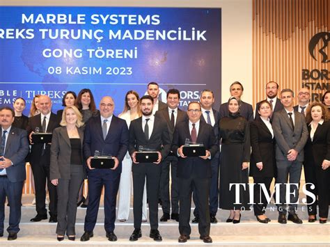 Marble Systems Tureks Turunç Madencilik Amerika nın önde gelen medya