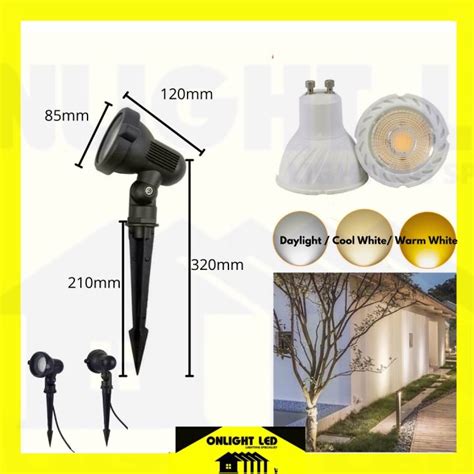 Spike Garden Outdoor Waterproof Led Gu10 Spike Light Garden Lawn Spotlight Landscape Garden Lamp