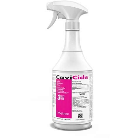 Cavicide Surface Disinfectant Spray Cleaner Spray 24 Fl Oz 08 Quart 1 Each Office Pros