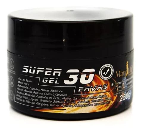 Super Gel Ervas Mary Life Massageador Pote Unidades Mercadolivre