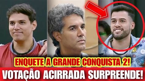 A Grande Conquista Enquete Agora Mostra Quem Deixa A Mans O Hoje