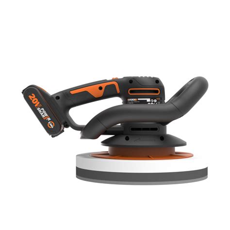 Worx WX856 9 20V Cordless Orbital Polisher Buffer SA 4x4