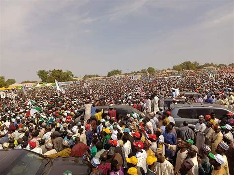 More Pictures Videos From Pdp Presidential Campaign Rally In Sokoto