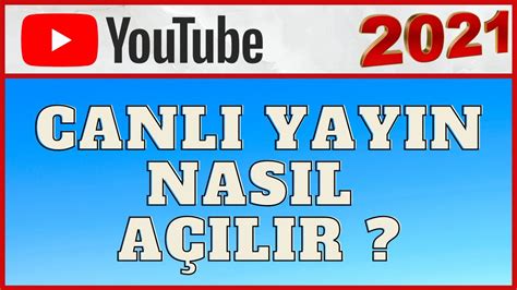 Youtube Obs Canli Yayin Nasil A Ilir Youtube Canli Yayin Nasil