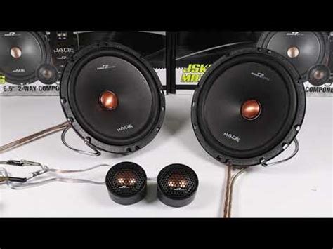 Adams Digital JSK 65 6 5 Inch 2 Way Component Speaker Set Sound Test